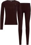 Odlo Set Long Performance Evolution Warm Longsleeve & Hose 2025 Fudge, M