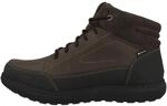 Clarks Mapstone LoGTX Mens Dark Brown Lea, 7.5