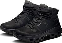On Clouddrock Mid Waterproof Sneaker f&uuml;r Damen, Schwarz/Schwarz, Gr&ouml;&szlig;e 36