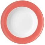 Thomas Sunny Day Soft Red Suppenteller 23 cm - Porzellan Teller mit Fahne,