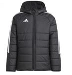 adidas Unisex Kinder Tiro24 Winter Kids Coat, black/white, 9-10 Years