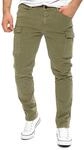 Yazubi Jayden - Herren Cargo Hose - Baumwoll Cargo Jeans