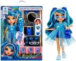 Rainbow High Creative Crystals Skyler - Blaue 28 cm Modepuppe mit Make It Kit f&uuml;r