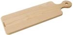 Fackelmann 31104 Schneidebrett, rechteckig, Brotbrett, FSC-zertifiziertes Holz, 45 x