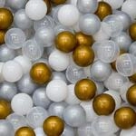 Littletom 200 B&auml;lle f&uuml;r B&auml;llebad Baby - Bunte Plastik B&auml;lle Kinder...