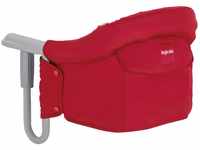 Inglesina Fast, Faltbarer Tischsitz, Rot (Red), Einfach zu transportieren, Waschbar,