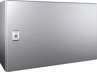 Rittal AE 1008600 Kompakter Geh&auml;useschrank mit Montageplatte, Gr&ouml;&szlig;e 380 x 600 x