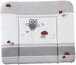 roba Wickelauflage Adam & Eule - Weiche Wickelunterlage 85 x 75cm mit Eulen Motiv -