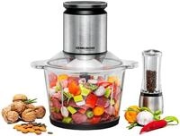 ROMMELSBACHER Multi Zerkleinerer MZ 800, 2,7 Liter Glasbeh&auml;lter, 22-stufige