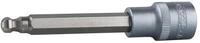 KS Tools 911.5396 3/8' Bit-Stecknuss Innensechskant mit Kugelkopf, lang, 6mm