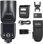 Godox V100N kabelloser Kamerablitz, 100W Rundkopf-Speedlite,