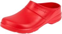 LEMIGO leichte Eva Clogs Gartenclogs Gartenschuhe Bio Comfort (42, rot)