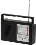 Adler Europe AD 1909 AM/FM-Radio | Tragbares Radio mit gro&szlig;em Drehregler,