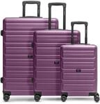 REDOLZ Hartschalen Koffer-Set 3-teilig | Leichte Reise-Trolleys aus...