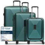 REDOLZ Hartschalen Koffer-Set-3-teilig | S 55 cm Laptopfach + M 66 cm + L 77 cm 