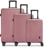 REDOLZ Hartschalen Koffer-Set 3-teilig | Leichte Reise-Trolleys aus hochwertigem,