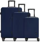 REDOLZ Hartschalen Koffer-Set 3-teilig | Leichte Reise-Trolleys aus hochwertigem,