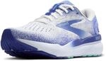 Brooks Damen Ghost 16 Laufschuhe Neutralschuh White/Amparo Blue/Limpet Shell - Wei&szlig;