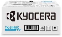 Kyocera TK-5490C Toner Drucker Cyan. Original Tonerkartusche 1T0C22CNL1. Drucker