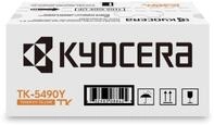 Kyocera TK-5490Y Toner Drucker Gelb. Original Tonerkartusche 1T0C22ANL1. Drucker