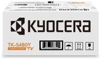 Kyocera TK-5480Y Toner Drucker Gelb. Original Tonerkartusche 1T0C22ANL0. Drucker