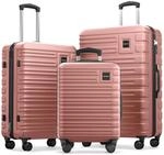 Travely Polycarbonat Koffer Set 77cm, 67cm, Handgep&auml;ck Koffer in einem Set, Sehr