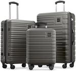 Travely Polycarbonat Koffer Set 77cm, 67cm, Handgep&auml;ck Koffer in einem Set, Sehr
