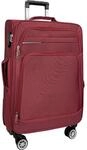 MY TRAVEL BAG Stoff Reisekoffer Trolley Erweiterbar mit Zwillingsrollen...