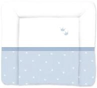 Tr&auml;umeland TT12415 Wickelauflage Kr&ouml;nchen, 75 x 85 cm, blau