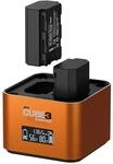 H&auml;hnel - ProCube3 - F&uuml;r Sony - DSLR Duo-Ladeger&auml;t - Schnelleres Laden - USB