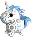 EUGY 650069 Einhorn Pegasus, 3D Tier-Puzzle f&uuml;r Kinder und Erwachsene zum