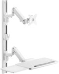 SpeaKa Professional SP-MM-960 Monitor-Wandhalterung Mit Tastaturablage,...