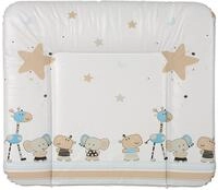 Schardt - Wickelauflage Banjo Blau 84x74cm - Pflegeleichte Wickelunterlage mit