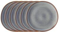 Villeroy & Boch like. by Lave Beige Fr&uuml;hst&uuml;cksteller 6er Set, 23 cm, Runde