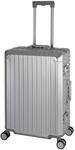 Travelhouse Tokyo 100% Aluminium Reisekoffer Silber M-66cm Hartschalenkoffer 2X TSA