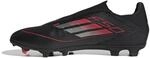 adidas Unisex F50 League Laceless Football Boots FG/MG, Core Black/Iron