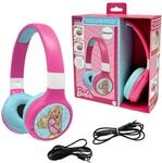 Lexibook - Mattel Barbie -2-in-1-Audio-Headset Bluetooth & Kabelgebunden mit Mikrofon