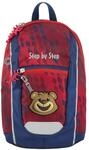 Step by Step Rucksack-Set KIGA MINI FC Bayern &bdquo;Berni, rot - blau, ergonomischer
