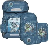 Beckmann Plus Air Schoolbag Set 6-teilig 22L Jungle Game