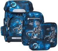 Beckmann Plus Air Schoolbag Set 6-teilig 22L Tech Rex