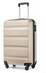 KONO Handgep&auml;ck Koffer & Trolley Klein Hartschalenkoffer aus ABS Reisekoffer mit 4