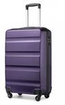 KONO Handgep&auml;ck Koffer & Trolley Klein Hartschalenkoffer aus ABS Reisekoffer mit 4