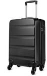 KONO Handgep&auml;ck Koffer & Trolley Klein Hartschalenkoffer aus ABS Reisekoffer mit 4