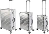 Travelhouse Koffer Oslo &middot; 3-teiliges Set &middot; Komplett aus Aluminium &middot; Hartschalen
