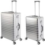 Travelhouse Aluminium Reisekoffer Oslo &middot; 2-teiliges Set &middot; Aluminium Hartschale &middot;