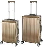 Travelhouse Tokyo 100% Aluminium Reisekofferset 2 teilig S-55cm & M-66cm