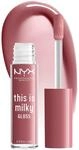 NYX PROFESSIONAL MAKEUP This Is Milky Gloss, Vegan Lip Gloss, 12 Hour Hydration...