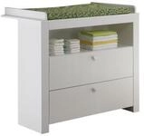 trendteam smart living - Olivia - Kommode - Wei&szlig; - Wickeltisch inkl. Wickelaufsatz -
