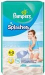 Pampers (Alte Version), Einweg-Schwimmhose - Gr&ouml;&szlig;e 4/5 (9-15kg) - Fall von 8
