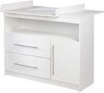 roba Wickelkommode 'Maren', mit abnehmbarem Wickelansatz, breit, 2 Schubladen,